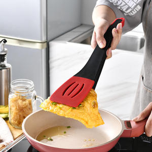 New Arrival <strong>Easy</strong> Clean 3-in-1 Frying Beef Steak Egg Fish 2 in 1 <strong>No</strong> Damaging Pan Food Spatula and Tongs Set - Product Image 1