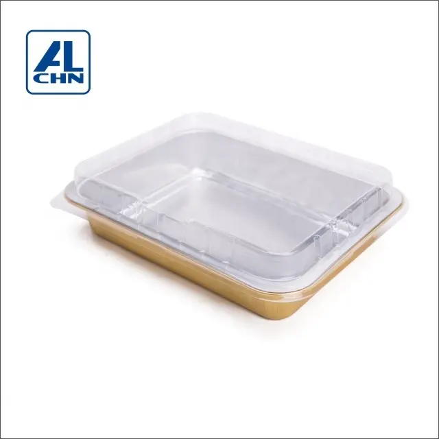 1025ml/36oz Hot sale customized disposable chinese factory sushi food aluminum foil container