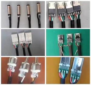 Doğrudan fabrika satış yüksek kalite py y-c veri kablosu makinesi makinesi USB-C bağlayıcı lehimleme kablo üretim ekipmanları - Product Image 2