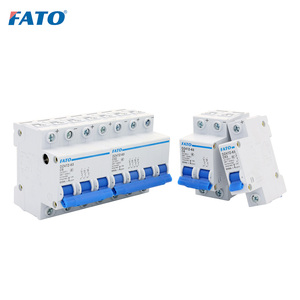 FATO MCB DC Mini disyuntor 1P <span class=keywords><strong>2P</strong></span> 3P 4P 125-750V precios Din Rail DZ47Z para protección de paneles solares - Product Image 5