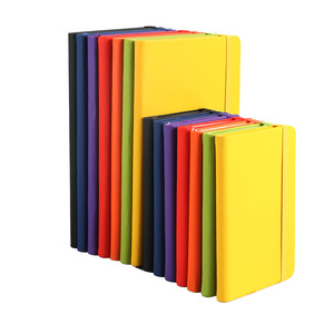 Cuaderno a granel A5 personalizable con tapa dura de cuero, almohadillas de escritura personalizadas, Logo de papel, diario, planificadores, cubierta escolar, barato