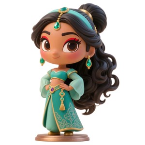 Tùy Chỉnh Q-Phiên Bản Vườn Công Chúa Trang Trí Đồ Chơi Hợp Thời Trang Hoạt Động Búp Bê Nhựa Búp Bê Đồ Chơi Mù Hộp Handmade - Product Image 2