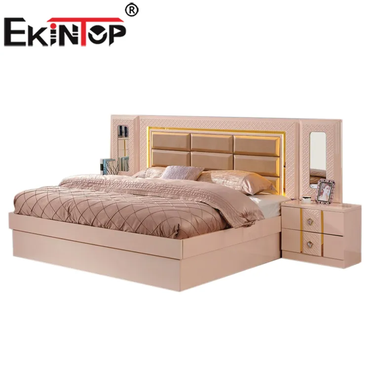 Ekintop, venta al por mayor, superventas, cama de casa para niña, modelos de cama de madera hechos en China