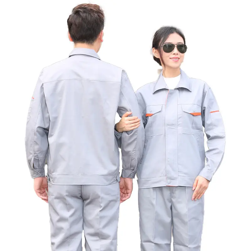 Workshop Factory Working Workwear Howe Working Uniforms Men Two Pieces Structure