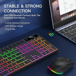 114 <strong>Keys</strong> Bluetooth <strong>Computer</strong> Mouse and <strong>Keyboard</strong> Wireless <strong>Keyboard</strong> and Mouse for Pc <strong>Computer</strong> Rgb Silent <strong>Keyboard</strong> and Mouse Combo - Product Image 6