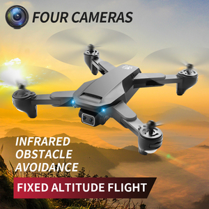 2022 yeni teknolojisi S186 <span class=keywords><strong>2.4G</strong></span> WIFI <span class=keywords><strong>FPV</strong></span> dört kameralar akıllı engellerden kaçınma Droness 4K profesyonel