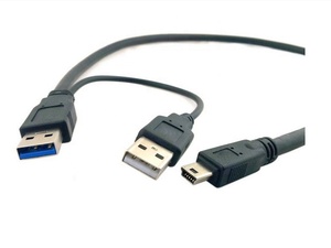 USB 2.0 Mini USB 10 PIN ตัวผู้ไปยัง USB สายแยกที่ชาร์จข้อมูล3.0 - Product Image 3