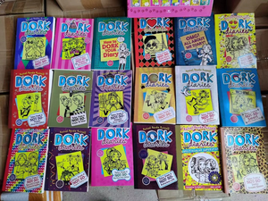 18 kitap/set Dork günlükleri çizgi roman renk kutu seti çocuklar için İngilizce hikaye kitapları öğrenme - Product Image 3