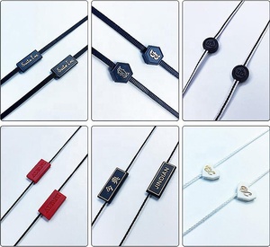Manufacture <strong>Custom</strong> Swing <strong>Tag</strong> <strong>String</strong> Logo Garment Hang <strong>Tag</strong> Plastic Seal <strong>String</strong> for Clothes <strong>Tag</strong> Hanging - Product Image 6