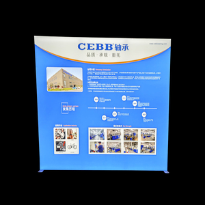 JiongChang Custom Custom Pvc Callopsible Modular Backlit Backdrop Led Curtain Fabric Free Trade Show Portable Tool Light Box - Product Image 1