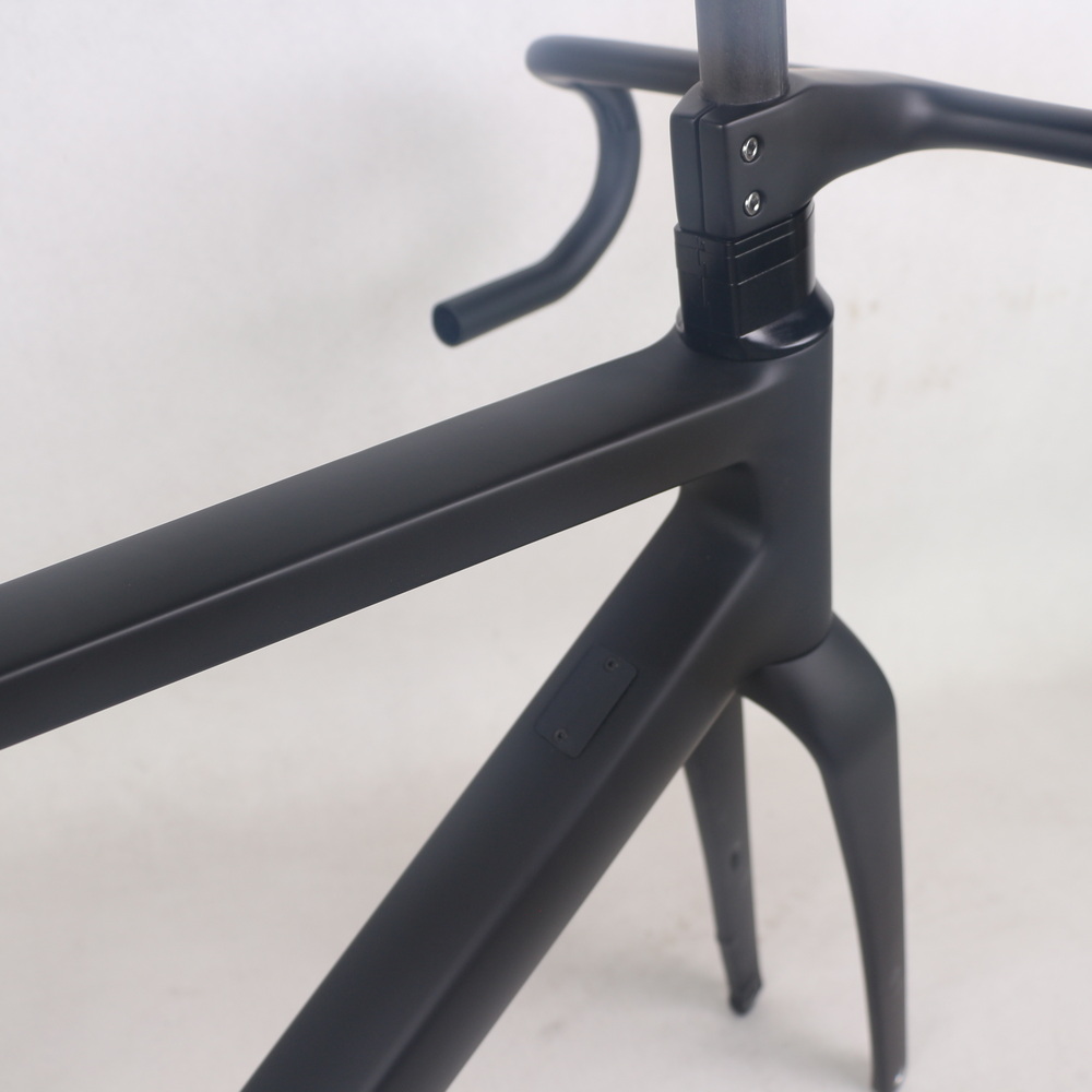 Newest Full Hidden Cable 50/52/54/56/58cm Disc Brake Gravel Frame GR045 Max Tire 47C BB86 Carbon T800