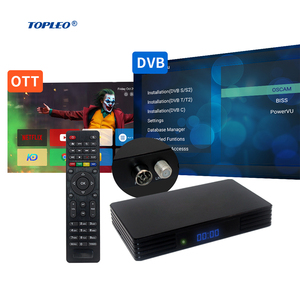 Yüksek kalite Android 12.0 Linux uydu alıcısı TV kutusu USB DVB T2 S2 4K Set Top Box ile 16G ROM Android 11.0 OS - Product Image 1