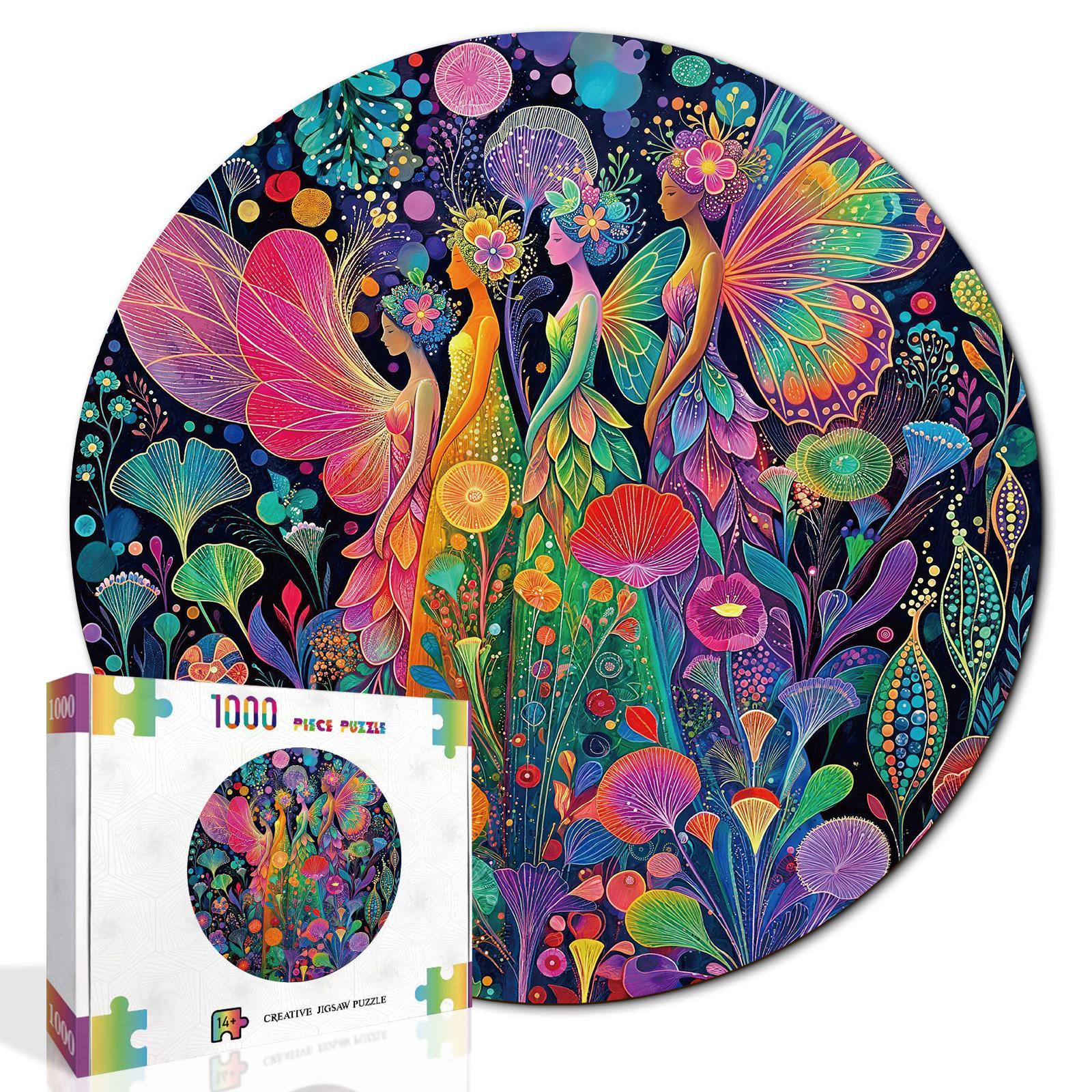 Fées de la floraison au néon