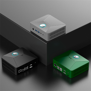インテルコアI7 12500hミニデスクトップPCオールインワンミニPCデュアルディスプレイ付き2つのLANサポートオフィスUS & CNプラグ - Product Image 6