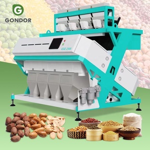 Mini clasificador de color de bayas individuales de pasas, Sensor de grano, máquina impresora de separación de clasificación de colores de plástico de arroz - Product Image 1