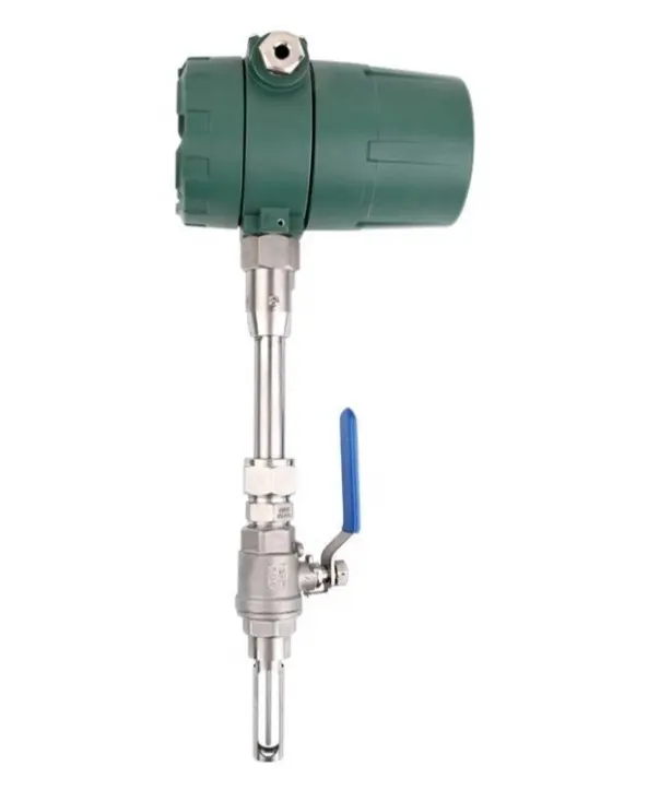 4-20mA + RS485 Medidor de flujo másico de gas térmico para gas mixto de biogás