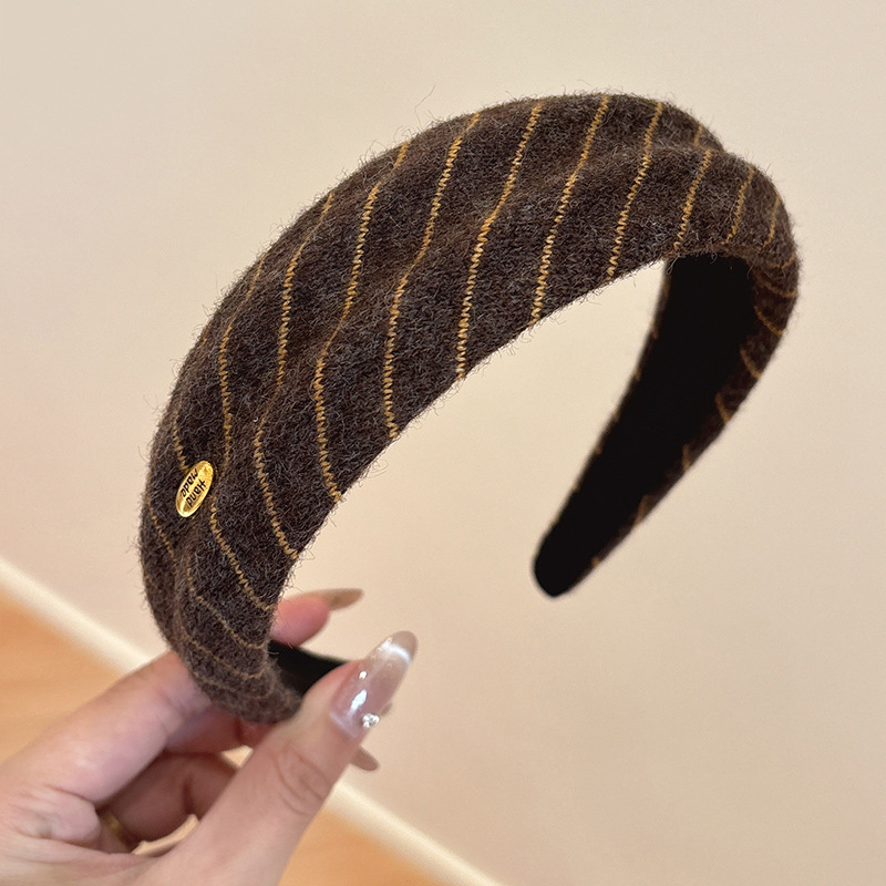 ที่คาดผมกาแฟคาราเมล