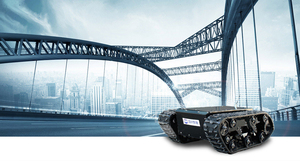 Drahtlose Fernbedienung Offroad mobile Roboter plattform Spur Roboter Chassis Crawler Roboter Chassis - Product Image 3