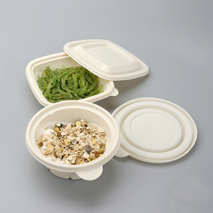 Tek kullanımlık şekil plastik saklama kutusu götürmek salata ambalaj PET kutusu çıkar - Product Image 5