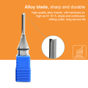 1/4 1/2 shank cnc 2 flüt 3 flüt tct düz yönlendirici bit kesme ahşap ağaç İşleme kesici için üç flüt tct düz frezeler