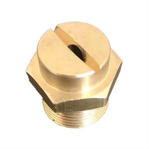 沥青分配器用<span class=keywords><strong>1</strong></span>/<span class=keywords><strong>2</strong></span>英寸黄铜平板风扇喷嘴6510