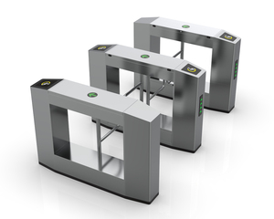Cancello automatico del cancello girevole del sistema del cancello girevole della barriera di sicurezza del cancello girevole di controllo di accesso dell'acciaio inossidabile di RFID - Product Image 1