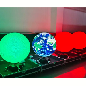 360 Grad 3d runde LED-Videobild schirm Anzeige Voll farbe Indoor Outdoor P3 P6 Kugel LED-Wand anzeige Kugelform Sphärisches Modul - Product Image 3