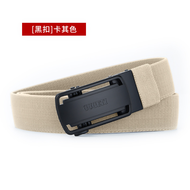 Boucle noire-kaki-120cm