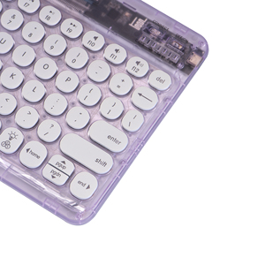 Diseño Universal para teclado Bluetooth Teclado inalámbrico recargable compacto delgado portátil Compatible con teléfonos inteligentes