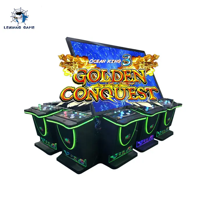 Macchina da gioco cacciatore di pesci conquista d'oro Ocean King 3 Golden Dragon Arcade Fish giochi da tavolo da tavolo