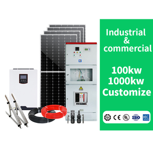 离网太阳能混合能源系统全包5Kw 10Kw 20Kw 30Kw家用完整太阳能电池板系统 - Product Image 2
