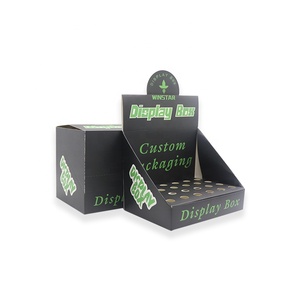 Toptan karton teşhir kutuları ön rulo ekran ambalaj Pop Top sigara plastik tüpler kağıt teşhir standı kutu - Product Image 3