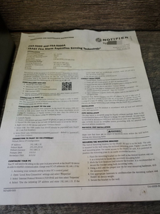 PLC Notifier FSA-5000 địa chỉ báo cháy Báo động khói Detector Vận chuyển nhanh - Product Image 3