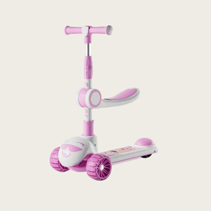 Büyük koltuklar sevimli stil tam paket çift alt tasarım ışıkları ile müzik büyük flaş tekerlek çocuk Scooter - Product Image 2