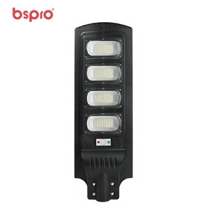 Bspro IP65 светодиодные наружные водонепроницаемые светильники высокой мощности пульт дистанционного управления светодиодные солнечные панели уличный свет Инженерная программа - Product Image 1