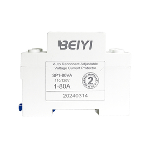 110V 120V 80amp SP Digital Current <strong>Voltage</strong> Protector Din Rail Adjustable Over and Under <strong>Voltage</strong> Protector Surge protection - Product Image 6