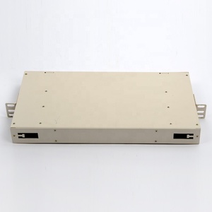 1U 19 inç tam yük Fiber optik dağıtım çerçevesi 12 çekirdek soğuk haddelenmiş çelik dolap UPC APC ODF ünitesi kutusu için FTTH ağ - Product Image 6