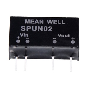 MEAN WELL-Convertidor de alto aislamiento, entrada de 5V CC, salida de 15V, 67mA, 2W, SIP7, ideal para telecomunicaciones e industriales - Product Image 2