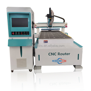 <strong>Auto</strong> <strong>Loading</strong> <strong>Unloading</strong> ATC <strong>CNC</strong> <strong>Router</strong> Machine for Processing Density Board Wood, Etc. - Product Image 1