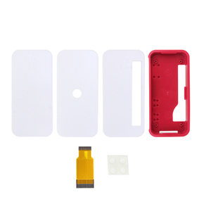 Dust-Resistant Red &amp; White <strong>Case</strong> for <strong>Raspberry</strong> <strong>Pi</strong> ZERO W Compatible with Zero/W Development Boards Kits - Product Image 2