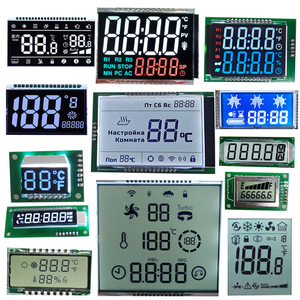 Tn Htn Stn Fstn Va LCD-Bildschirm Benutzer definierte Größe Digital Numeric Monochrome 7 Segment Benutzer definierte Anzeige LCD für Tachometer Motorrad - Product Image 6