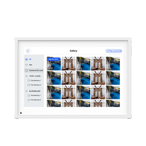 10.1 "15.6" 21.5 "32" สมาร์ท WiFi ปฏิทินดิจิตอลหน้าจอสัมผัสแสดงผล1080P ปฏิทินดิจิตอลกับการแจ้งเตือน/นาฬิกา