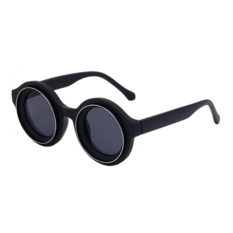 Noir mat/Gris argenté