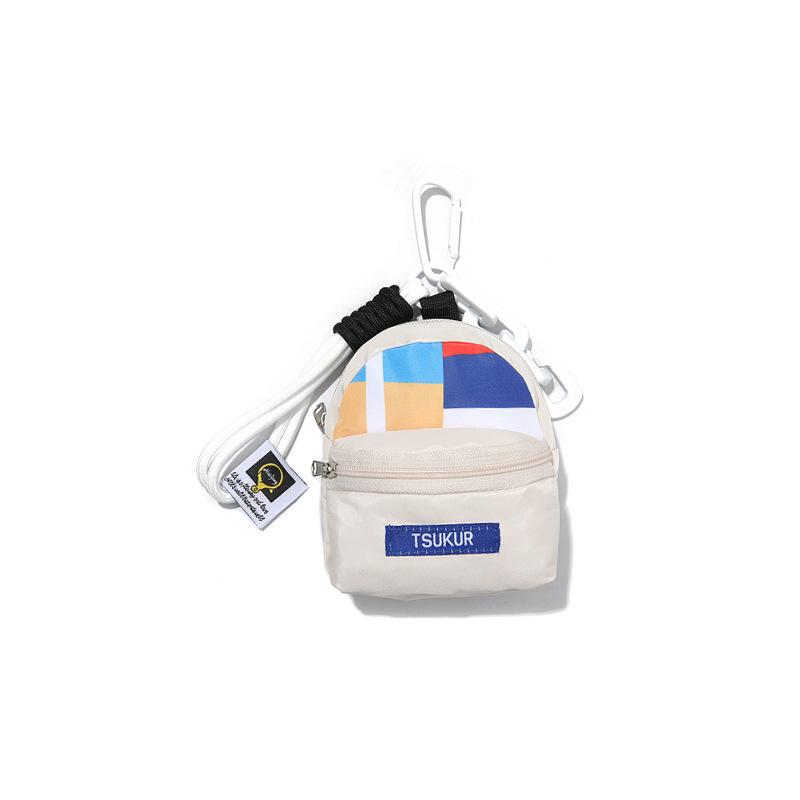 Mochila Escolar Color Blanco - Colgante
