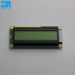 Schermo LCD 1602 LCD 16x2 linee monocromatico personaggio display lcd modulo schermo ST7066U 16pin 3V/5V 162 COB 80x36mm - Product Image 4