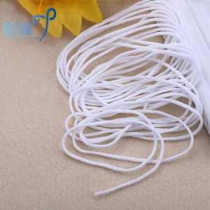 定制批发扁平圆形面罩带耳环线耳绳环弹性面罩耳环 - Product Image 6