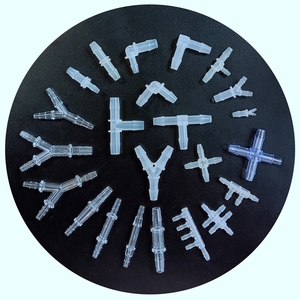 工場卸売1/16 "から1/2" Yコネクタ等レデューサー3ウェイマルチ接続チューブプラスチックホースバーブ継手 - Product Image 6