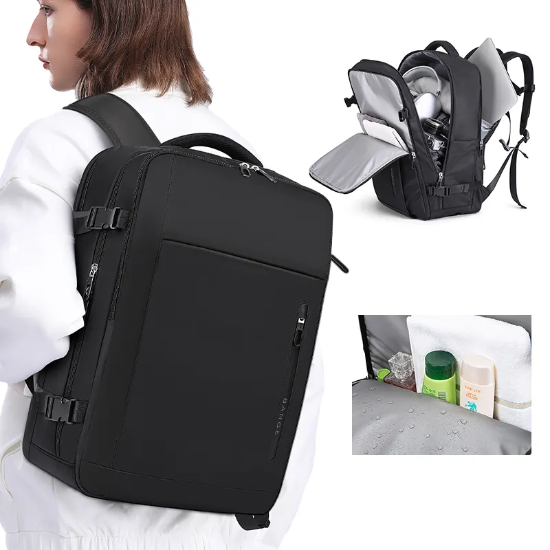 BANGE popolare usb impermeabile Business notebook multifunzione scuola di moda zaino da viaggio zaino scuola mochilas