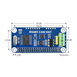 Waves hare RS485 CAN HAT Für Raspberry Pi ermöglicht eine stabile Fern kommunikation über RS485/CAN-Funktionen - Product Image 6
