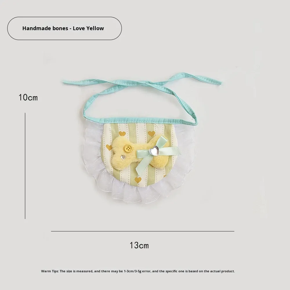 Hand-made bone-love yellow-1.5-9kg